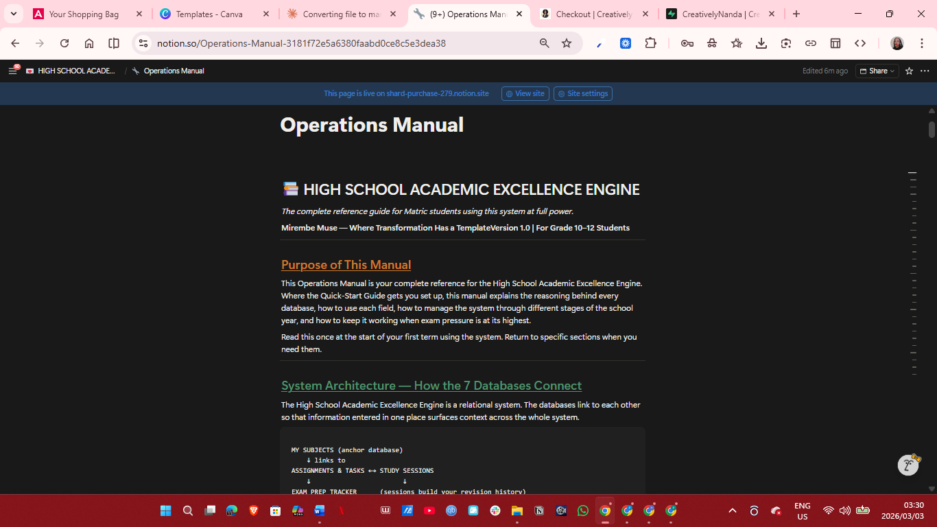 High School Academic Excellence Engine screenshot 4