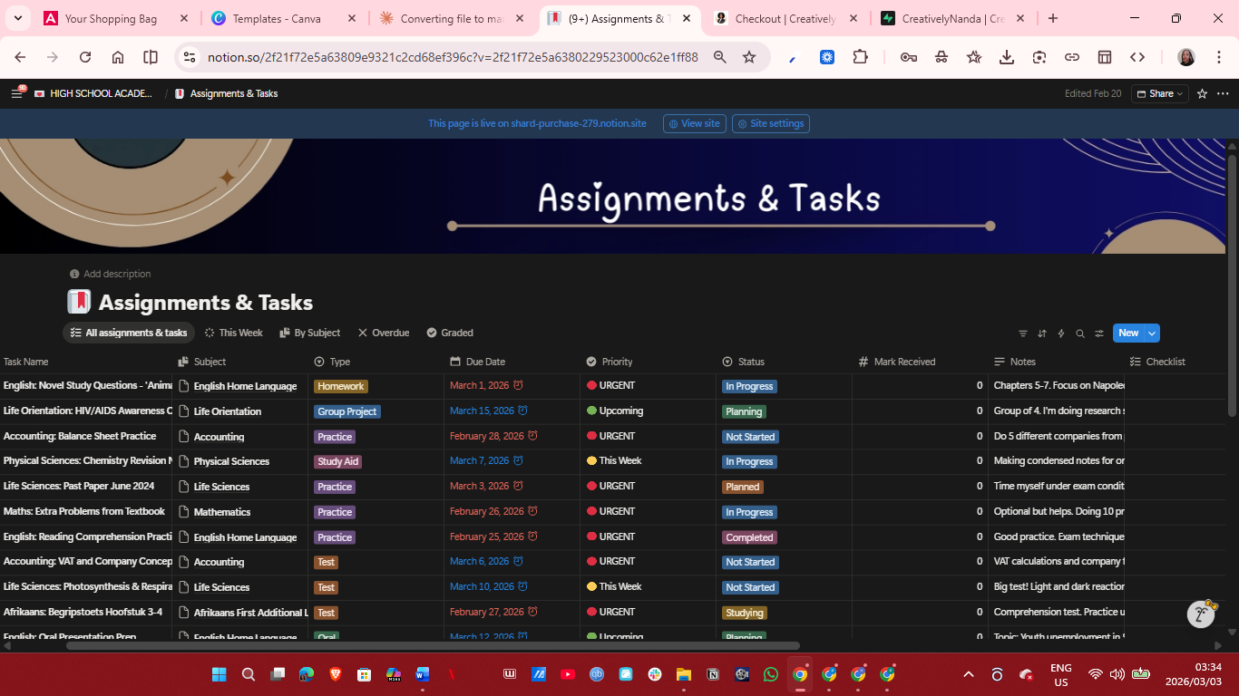 High School Academic Excellence Engine screenshot 8