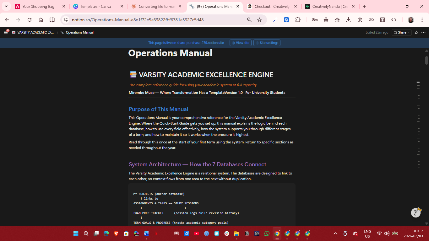 Varsity Academic Excellence Engine screenshot 5